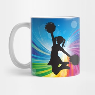 Cheer Rainbow Stars Mug